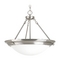 Progress Lighting Eclipse Pendant Light in Brushed Nickel by Progress Lighting P3575-09