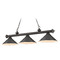 Z-Lite Cordon Bronze Billiard Light by Z-Lite 2306-3BRZ-BRZ15
