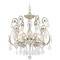 Crystorama Lighting Crystorama Lighting Regis Olde Silver Crystal Chandelier 5115-OS-CL-SAQ
