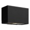 Hinkley Atlantis 9-Inch Wide Satin Black LED Outdoor Wall Light by Hinkley Lighting 1646SK-LL