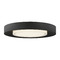 Visual Comfort Modern Collection Sean Lavin Hilo 16-Inch LED Flush Mount in Black by Visual Comfort Modern 700FMHLO16B-LED927