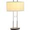 Adesso Home Lighting Modern Oval Table Lamp with Oval Lamp Shade 4015-22