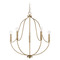 HomePlace by Capital Lighting Madison 25-Inch Wide Chandelier in Aged Brass by HomePlace Lighting 447051AD