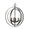 Progress Lighting Equinox Orb Pendant in Antique Bronze by Progress Lighting P3827-20