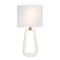 Crystorama Lighting Jori 2-Light Wall Sconce in Aged Brass & White by Crystorama Lighting JOR-7352-AG-MT