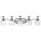 Hinkley Plantation 5-Light Polished Antique Nickel Bathroom Light by Hinkley Lighting 5315PL