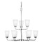 Generation Lighting Kerrville 9-Light Chrome  Chandelier by Generation Lighting 3115209-05