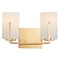 Maxim Lighting Dart Satin Brass Bathroom Light by Maxim Lighting 21282SWSBR