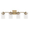 HomePlace by Capital Lighting Mason 29.5-Inch Vanity Light in Aged Brass by HomePlace Lighting 146841AD-532