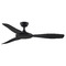 Fanimation Fans Fanimation Fans Glideaire Black Ceiling Fan Without Light FPD8520BL