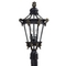 Minka Lavery Post Light with Clear Glass in Heritage with Gold Highlights by Minka Lavery 8935-95