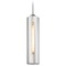 Design Classics Lighting Smoke Glass Mini-Pendant Chrome 581-26 GL1652C