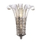 Metropolitan Lighting Sconce Wall Light with White Glass in French Gold by Metropolitan Lighting N950386