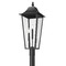 Z-Lite Z-Lite Gannon Black Post Light 5008PHXLR-5009P96-BK