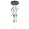 Kuzco Lighting Motif 13-Inch Wide LED Multi-Port Pendant in Black by Kuzco Lighting MP75113-BK
