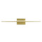 Visual Comfort Modern Collection Sean Lavin Span 36-Inch 277V LED Bath Light in Plated Brass by Visual Comfort Modern 700BCSPANB3BR-LED930-277