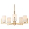 Maxim Lighting Dart Satin Brass Chandelier by Maxim Lighting 21286SWSBR