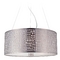 Lite Source Lighting Modern Drum Pendant in Polished Steel by Lite Source Lighting LS-19174PS