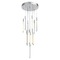 Kuzco Lighting Motif 13-Inch Wide LED Multi-Port Pendant in Chrome by Kuzco Lighting MP75113-CH