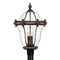 Hinkley Post Light with Clear Glass in Copper Bronze by Hinkley Lighting 2447CB