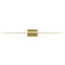 Visual Comfort Modern Collection Sean Lavin Span 48-Inch LED Bath Light in Plated Brass by Visual Comfort Modern 700BCSPANB4BR-LED930