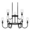 Quoizel Lighting Quoizel Lighting Viscount Matte Black Chandelier VSC5036MBK