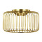 Visual Comfort Modern Collection Sean Lavin Kai 15-Inch LED Flush Mount in Brass by Visual Comfort Modern 700FMKAI15BR-LED930