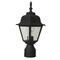 Craftmade Lighting 16-Inch Outdoor Post Light in Textured Matte Black by Craftmade Lighting Z175-TB