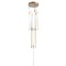 Kuzco Lighting Motif 13-Inch LED Multi-Port Pendant in Brushed Gold by Kuzco Lighting MP75127-BG