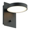 Matteo Lighting Matteo Lighting Azton Black LED Switched Sconce S01801BK