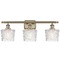 Innovations Lighting Niagra Antique Brass LED Bathroom Light by Innovations Lighting 516-3W-AB-G402-LED