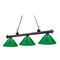 Z-Lite Cordon Matte Black Billiard Light by Z-Lite 2306-3MB-PGR