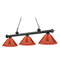 Z-Lite Cordon Matte Black Billiard Light by Z-Lite 2306-3MB-PRD