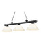 Z-Lite Cordon Matte Black Billiard Light by Z-Lite 2306-3MB-PWH