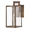 Hinkley Max 13.25-Inch Burnished Bronze LED Outdoor Wall Light by Hinkley Lighting 2590BU-LL