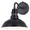 Vaxcel Lighting Vaxcel Lighting Buena Park Black & Vintage Black & Matte White Outdoor Wall Light T0650