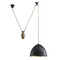 Arteriors Home Lighting Egg Drop Pendant in Bronze & Antique Brass by Arteriors Home DD42621