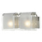 Z-Lite Zephyr Brushed Nickel Bathroom Light by Z-Lite 169-2V-BN