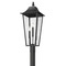 Z-Lite Z-Lite Gannon Black Post Light 5008PHXLR-5009P120-B