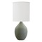 House of Troy Lighting Scatchard Stoneware Celadon Table Lamp by House of Troy Lighting GS401-CG