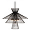 Z-Lite Alito Matte Black Chandelier by Z-Lite 6015-8MB