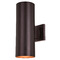 Vaxcel Lighting Vaxcel Lighting Chiasso Deep Bronze Outdoor Wall Light T0654