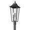Z-Lite Z-Lite Gannon Black Post Light 5008PHXLR-519P-BK