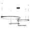 Kuzco Lighting Serif LED Rings Chandelier in Black by Kuzco Lighting MP84483-BK