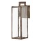 Hinkley Max 18.50-Inch Burnished Bronze LED Outdoor Wall Light by Hinkley Lighting 2594BU-LL