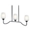 Kichler Lighting Valserrano 3-Light Black Chandelier by Kichler Lighting 44379BK