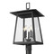 Z-Lite Z-Lite Rainer Black Post Light 5015PHXLR-5009P120-B