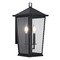 Matteo Lighting Ingress Matte Black Outdoor Wall Light by Matteo Lighting S11902MB