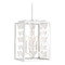 Savoy House Savoy House Lighting Birch Bisque White Pendant Light with Square Shade 3-4197-4-83