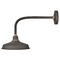 Hinkley Foundry 12-Inch Wide Museum Bronze & Brass Barn Light by Hinkley Lighting 10312MR